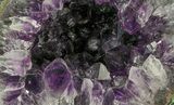 Amethyst Crystal Geode - Uruguay #46934-1